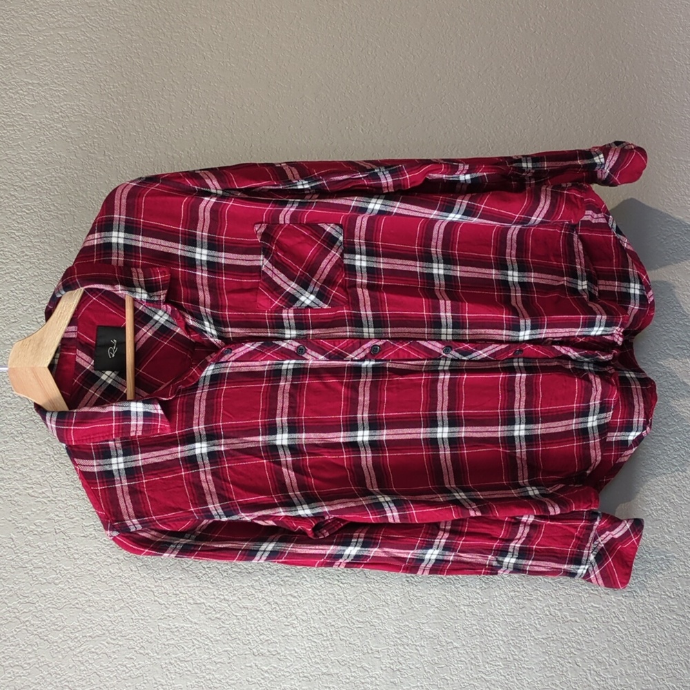 Rails Hunter Plaid Shirt - Classic Red
